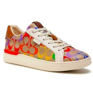 Coach Multicolor Signature Sneakers Never Worn